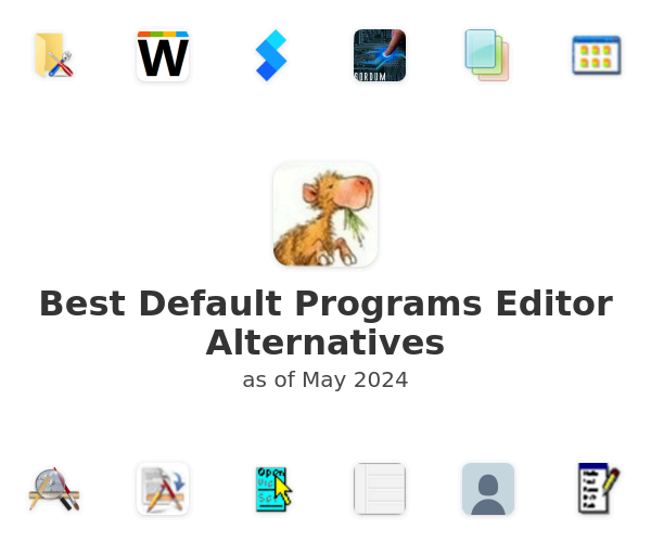 Best Default Programs Editor Alternatives