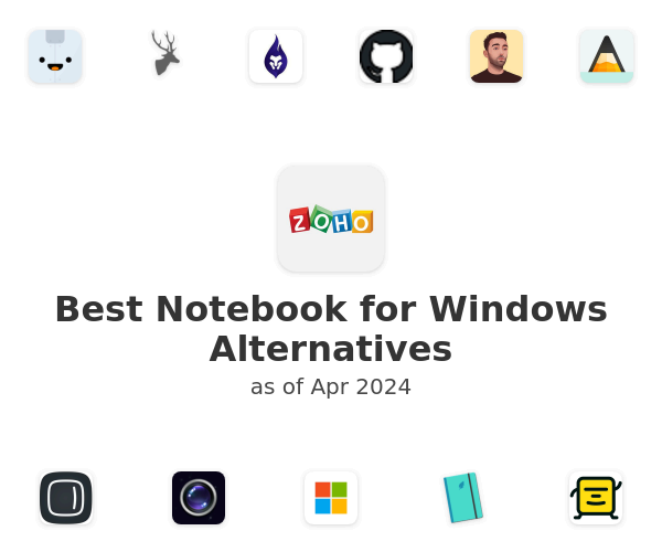 Best Notebook for Windows Alternatives