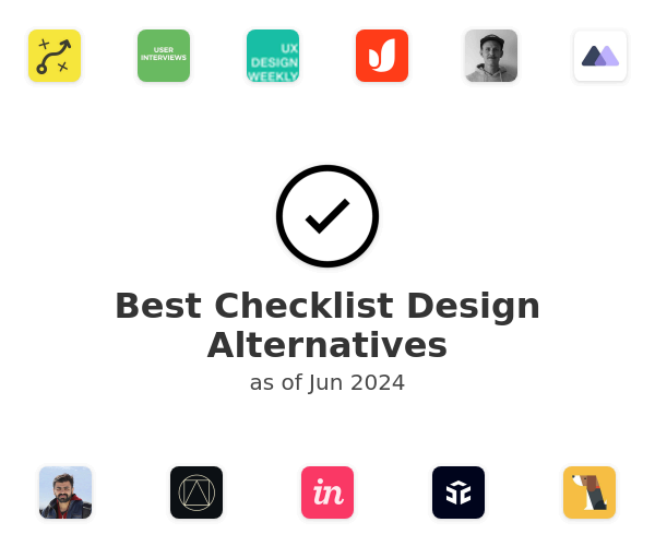 Best Checklist Design Alternatives
