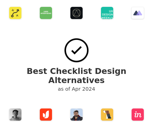 Best Checklist Design Alternatives