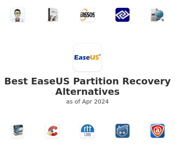 Best EaseUS Partition Recovery Alternatives