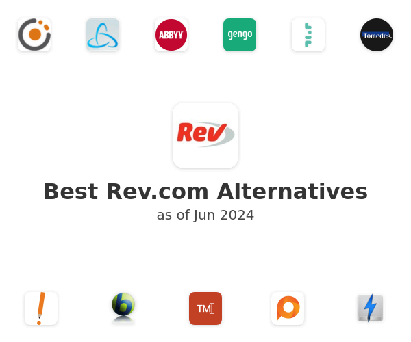 Best Rev.com Alternatives