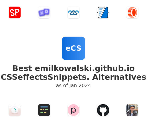 Best emilkowalski.github.io CSSeffectsSnippets. Alternatives