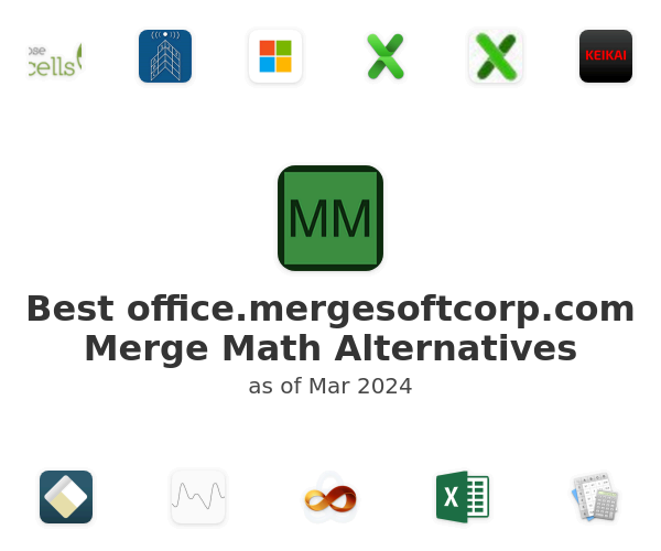 Best office.mergesoftcorp.com Merge Math Alternatives
