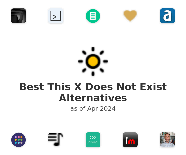 Best This X Does Not Exist Alternatives