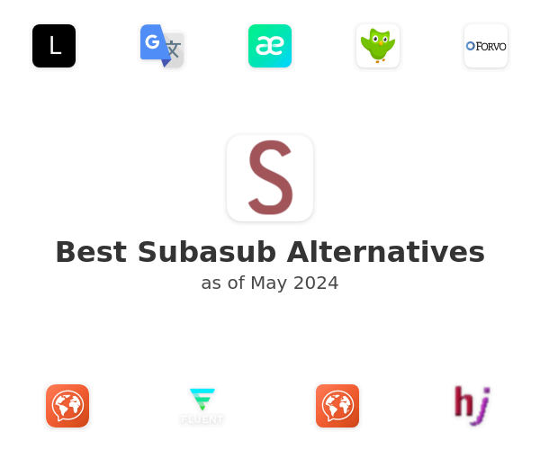 Best Subasub Alternatives