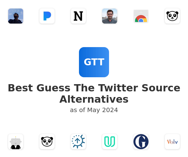 Best Guess The Twitter Source Alternatives