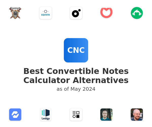 Best Convertible Notes Calculator Alternatives