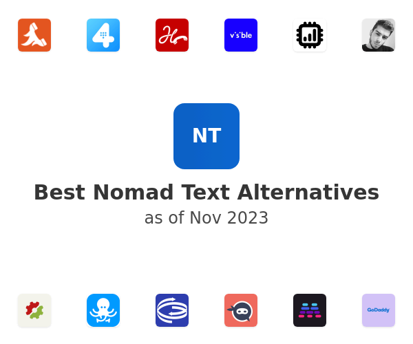 Best Nomad Text Alternatives