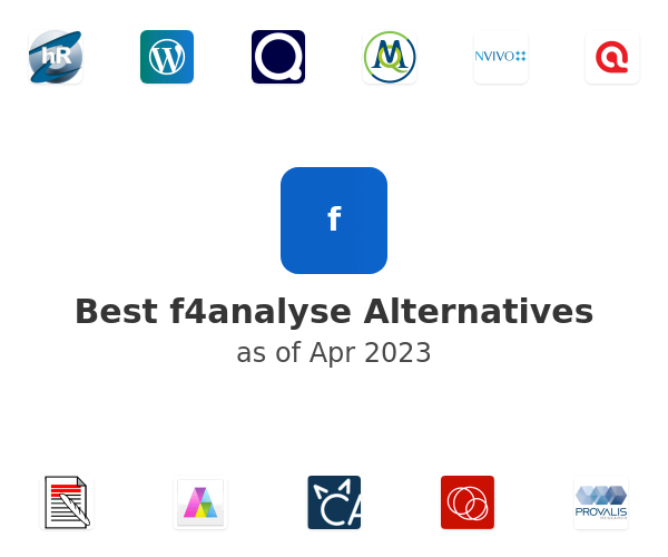 Best f4analyse Alternatives