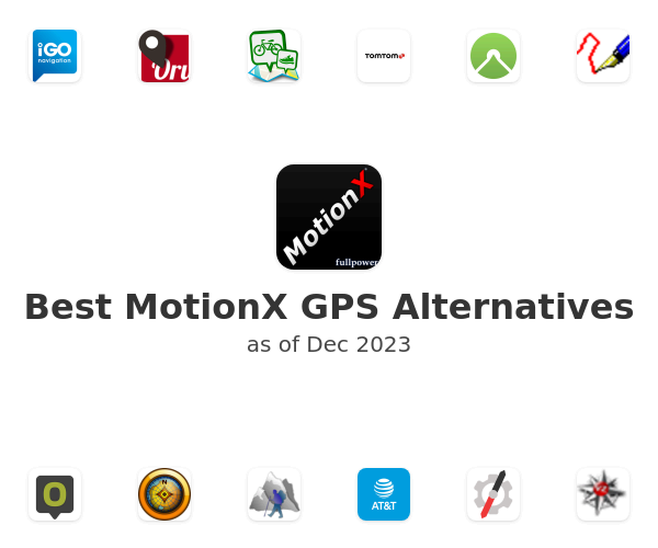 Best MotionX GPS Alternatives
