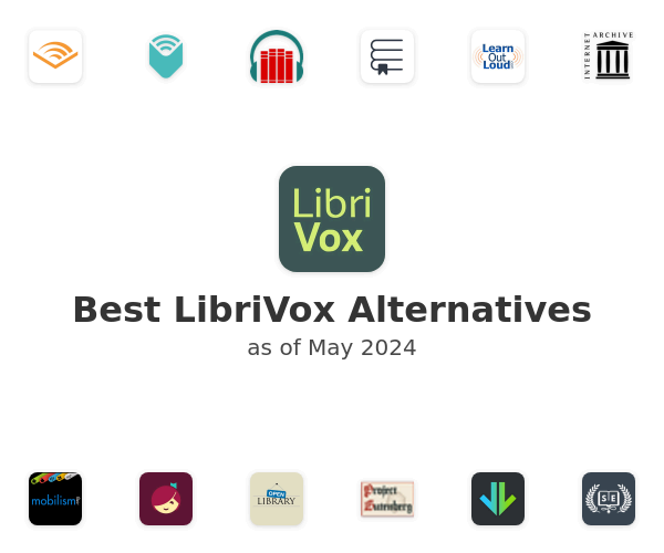 Best LibriVox Alternatives