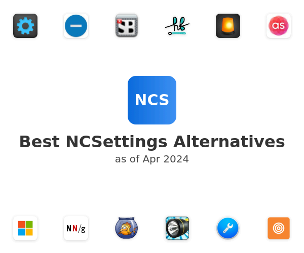Best NCSettings Alternatives
