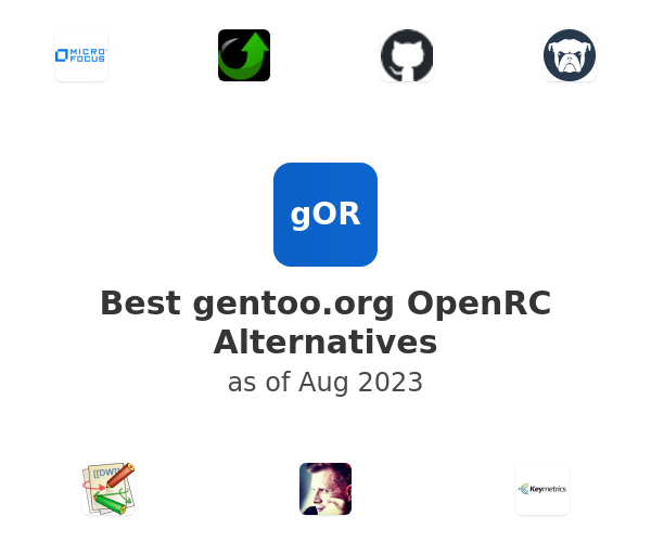 Best gentoo.org OpenRC Alternatives