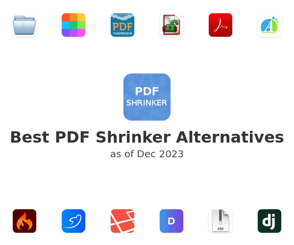 Best PDF Shrinker Alternatives