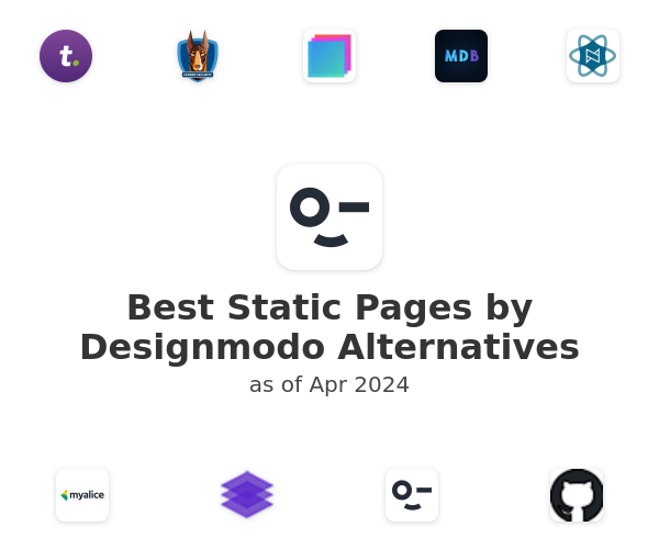 Best Static Pages by Designmodo Alternatives