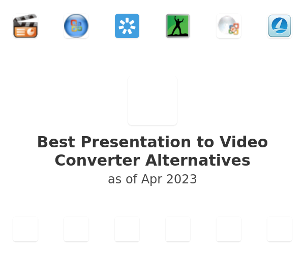 Best Presentation to Video Converter Alternatives