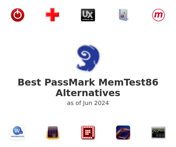 Best PassMark MemTest86 Alternatives