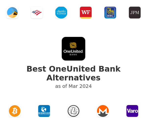 Best OneUnited Bank Alternatives