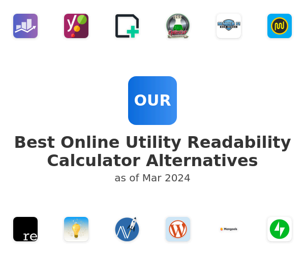 Best Online Utility Readability Calculator Alternatives