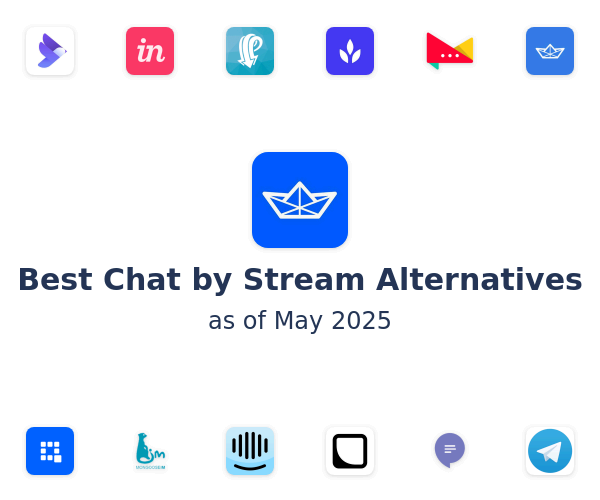 Best Chat by Stream Alternatives