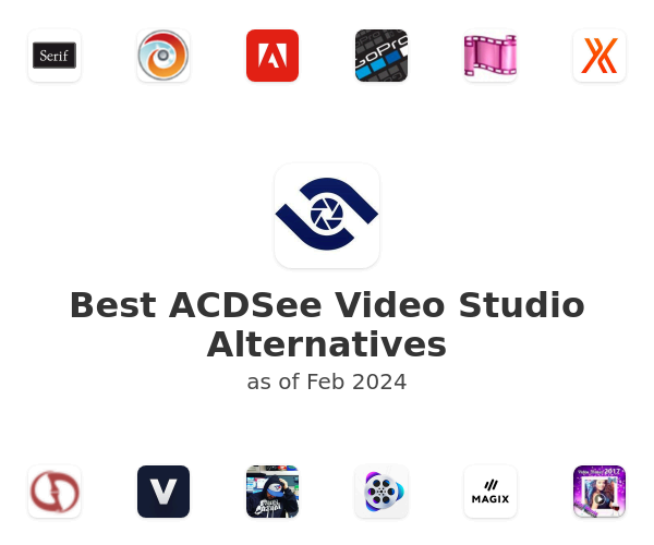 Best ACDSee Video Studio Alternatives