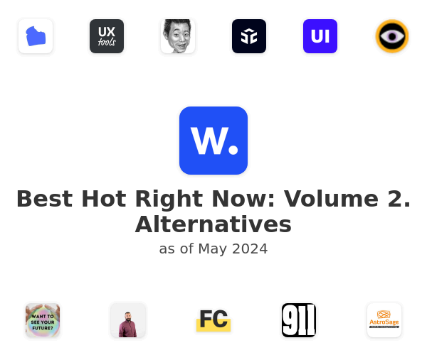 Best Hot Right Now: Volume 2. Alternatives