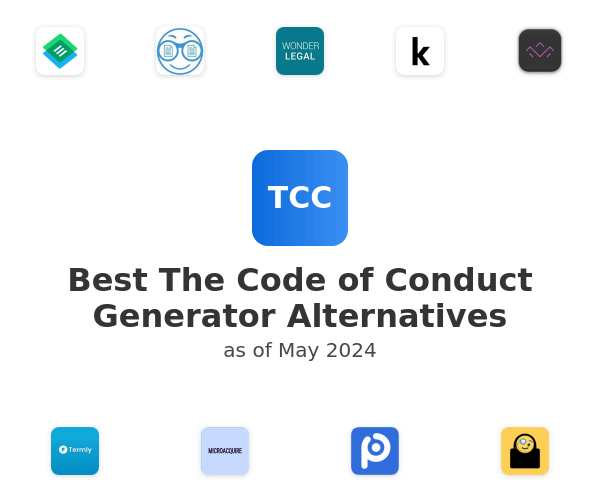 Best The Code of Conduct Generator Alternatives