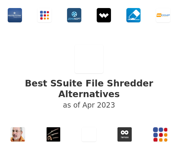 Best SSuite File Shredder Alternatives