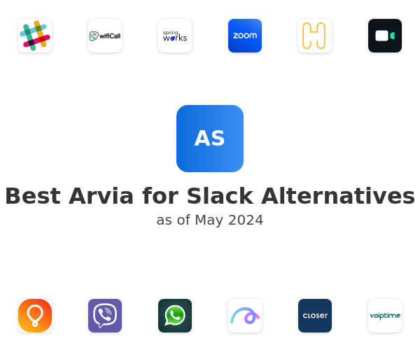 Best Arvia for Slack Alternatives