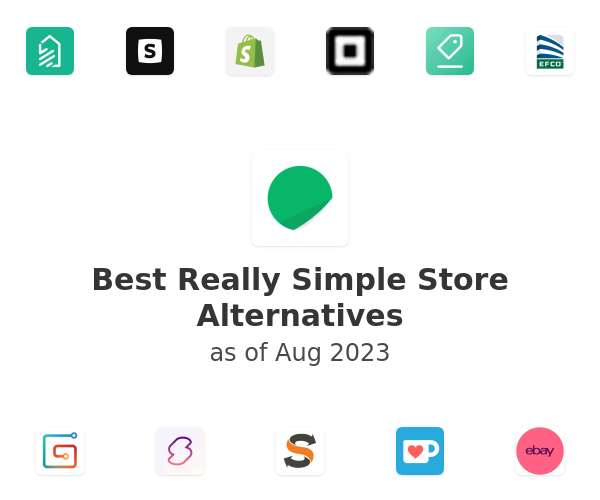 Best Really Simple Store Alternatives