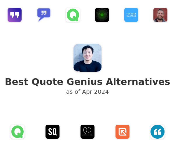 Best Quote Genius Alternatives