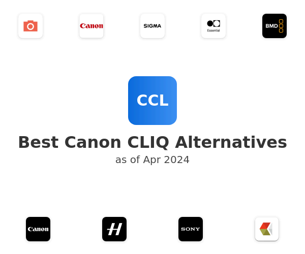 Best Canon CLIQ Alternatives