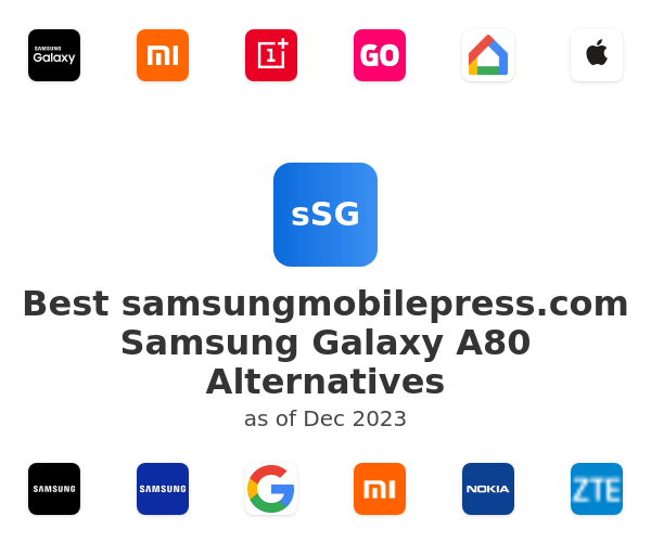 Best samsungmobilepress.com Samsung Galaxy A80 Alternatives