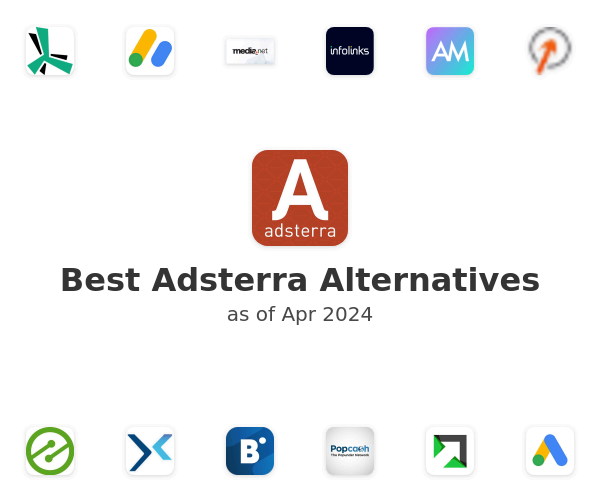Best Adsterra Alternatives