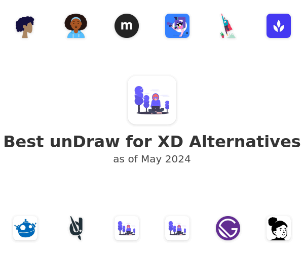 Best unDraw for XD Alternatives