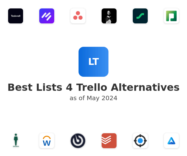 Best Lists 4 Trello Alternatives