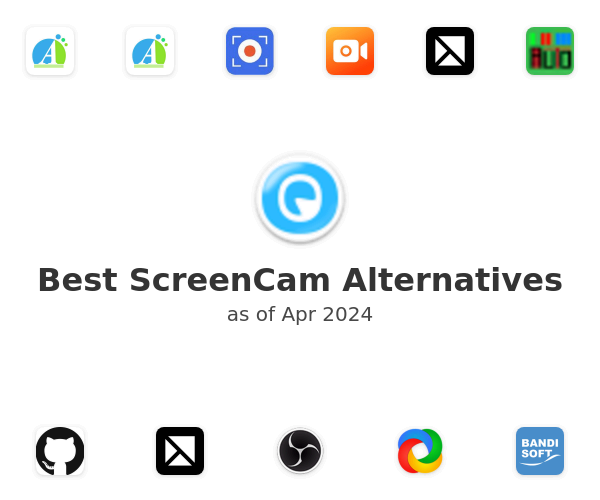Best ScreenCam Alternatives