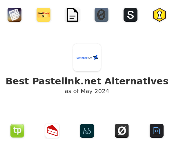 Best Pastelink.net Alternatives