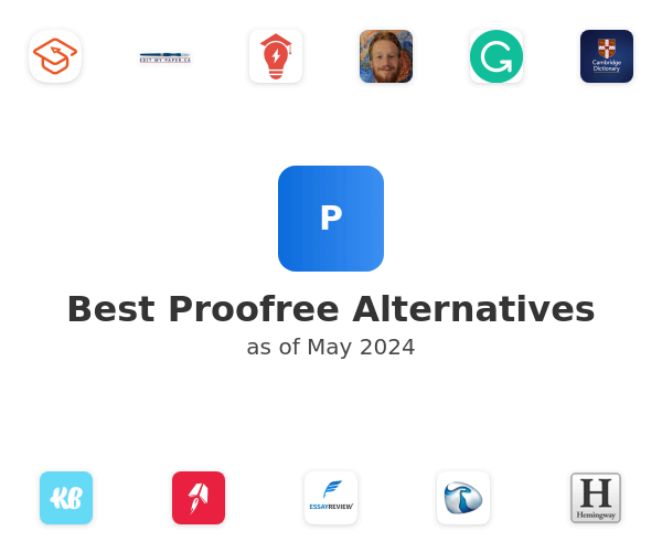 Best Proofree Alternatives