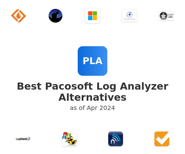Best Pacosoft Log Analyzer Alternatives
