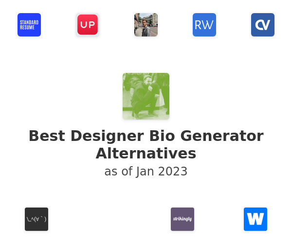 Best Designer Bio Generator Alternatives