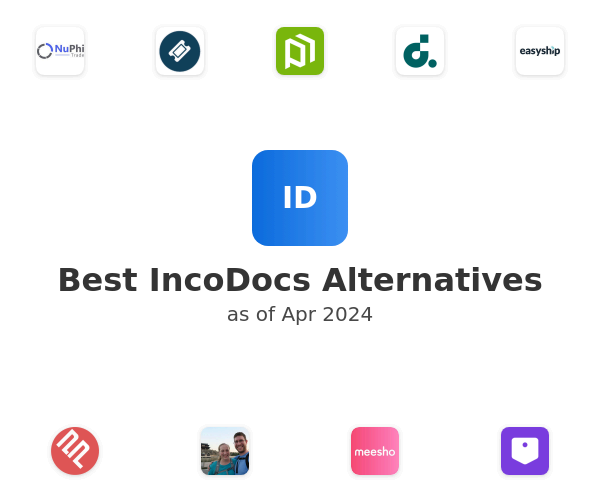 Best IncoDocs Alternatives
