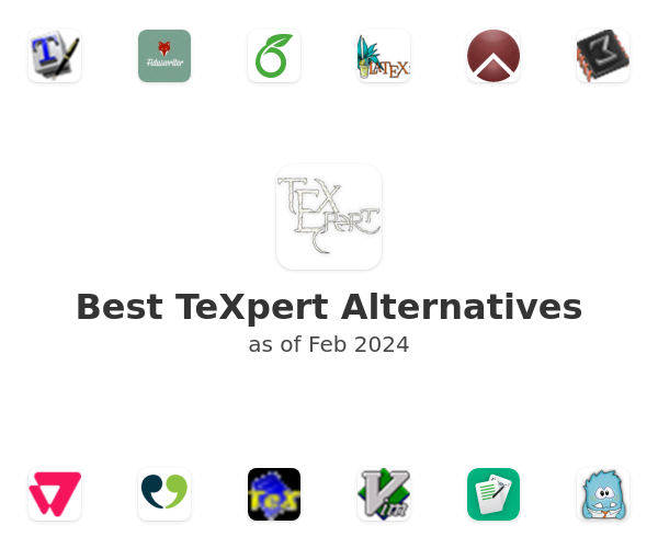 Best TeXpert Alternatives