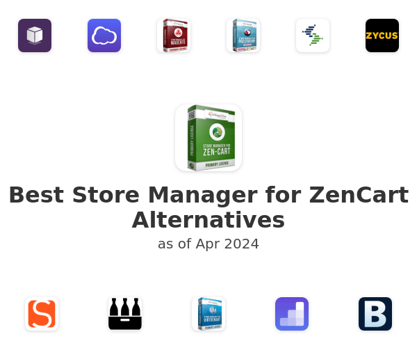Best Store Manager for ZenCart Alternatives