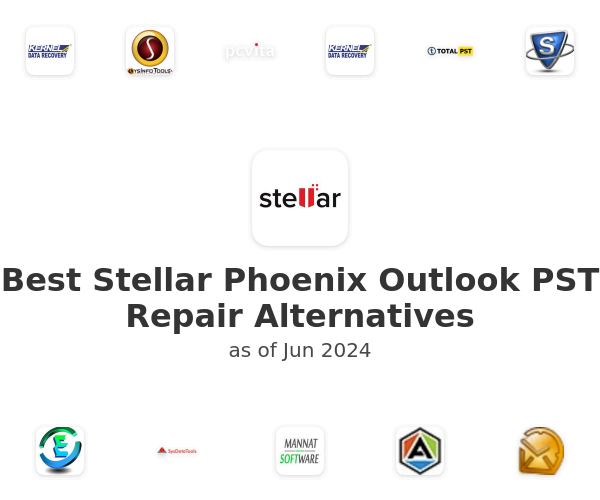 Best Stellar Phoenix Outlook PST Repair Alternatives