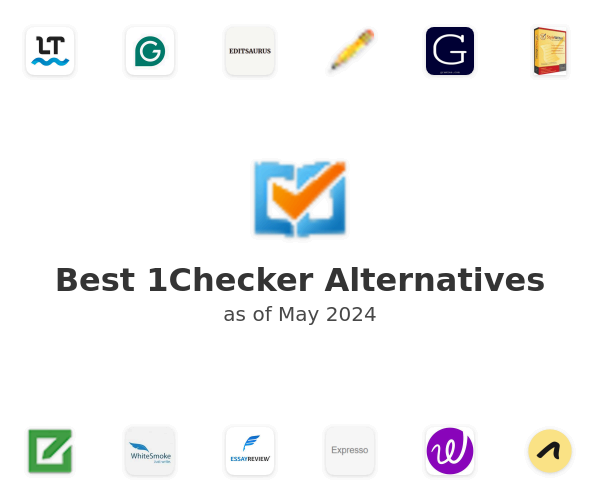Best 1Checker Alternatives