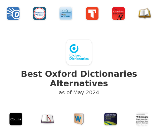 Best Oxford Dictionaries Alternatives