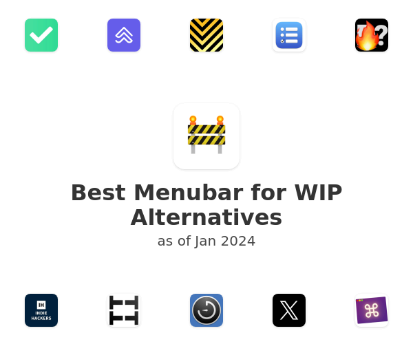 Best Menubar for WIP Alternatives