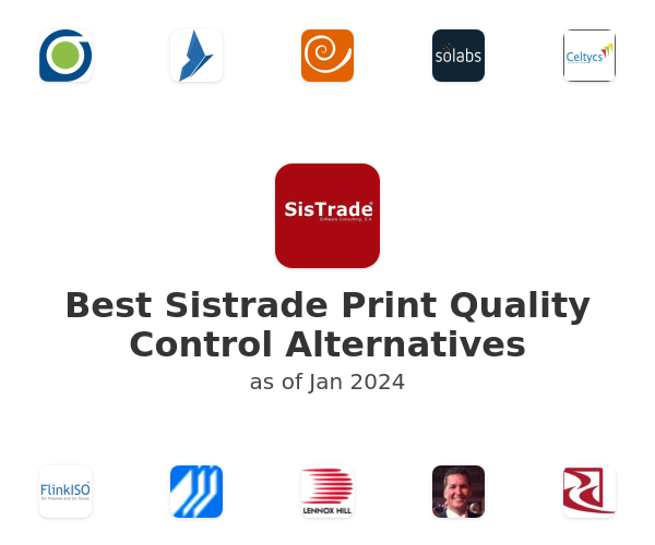 Best Sistrade Print Quality Control Alternatives